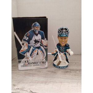Alex Stalock Worcester Sharks Goalie Bobblehead Collectible Figurine November 13